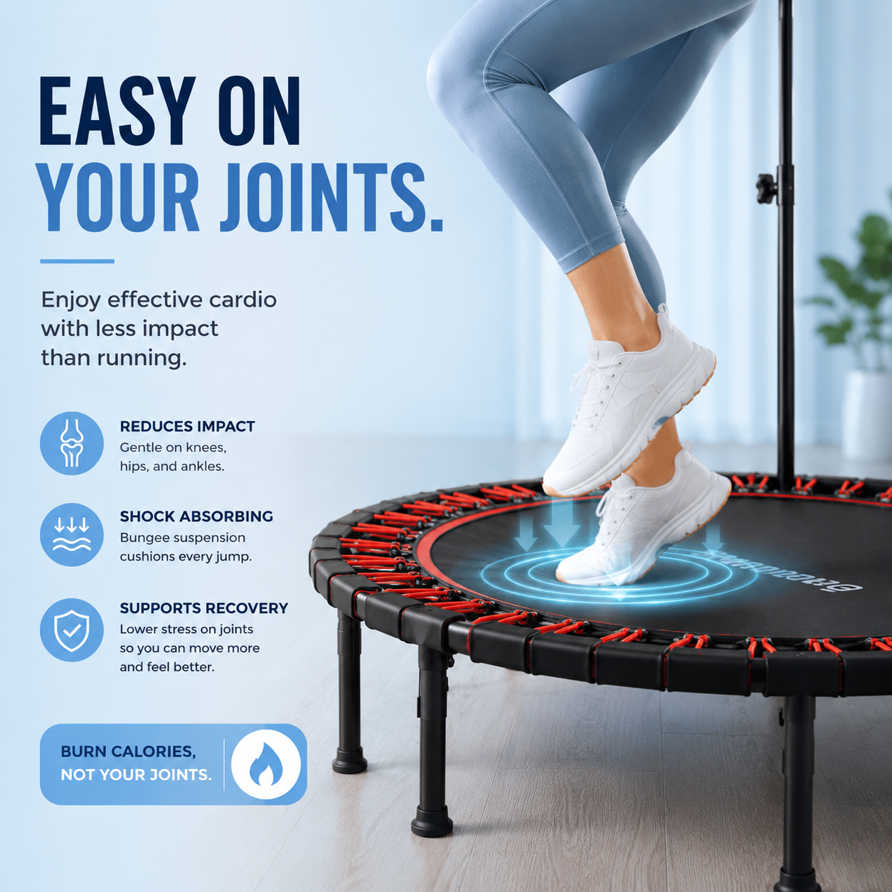 SkyBound™ Foldable Mini Trampoline